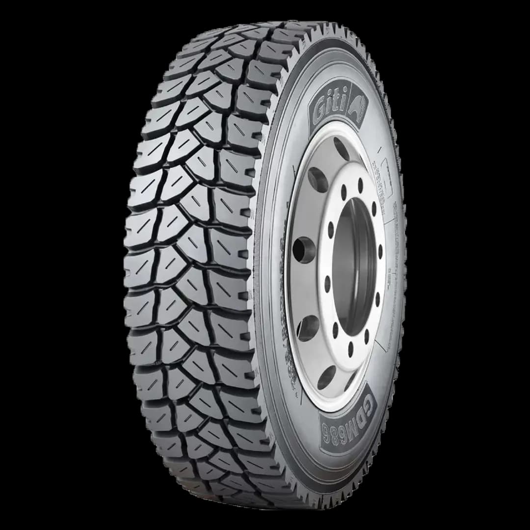 تایر جی تی مدل GDM686 محور عقب 18 لایه سایز 22.5R80